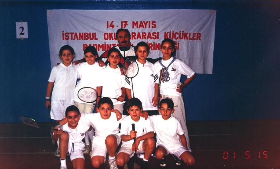 Badminton Istanbul ve Trkiye birincisi  Faik Reþit Unat Ýlkðretim Okulu